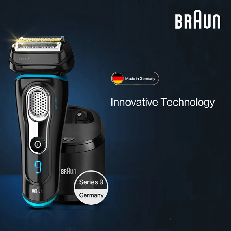 

Braun Electric Shaver 9280CC For Men Four Heads Rechargeable Safety Razor Series 9 Reciprocating Waterproof Shaving Trimmer