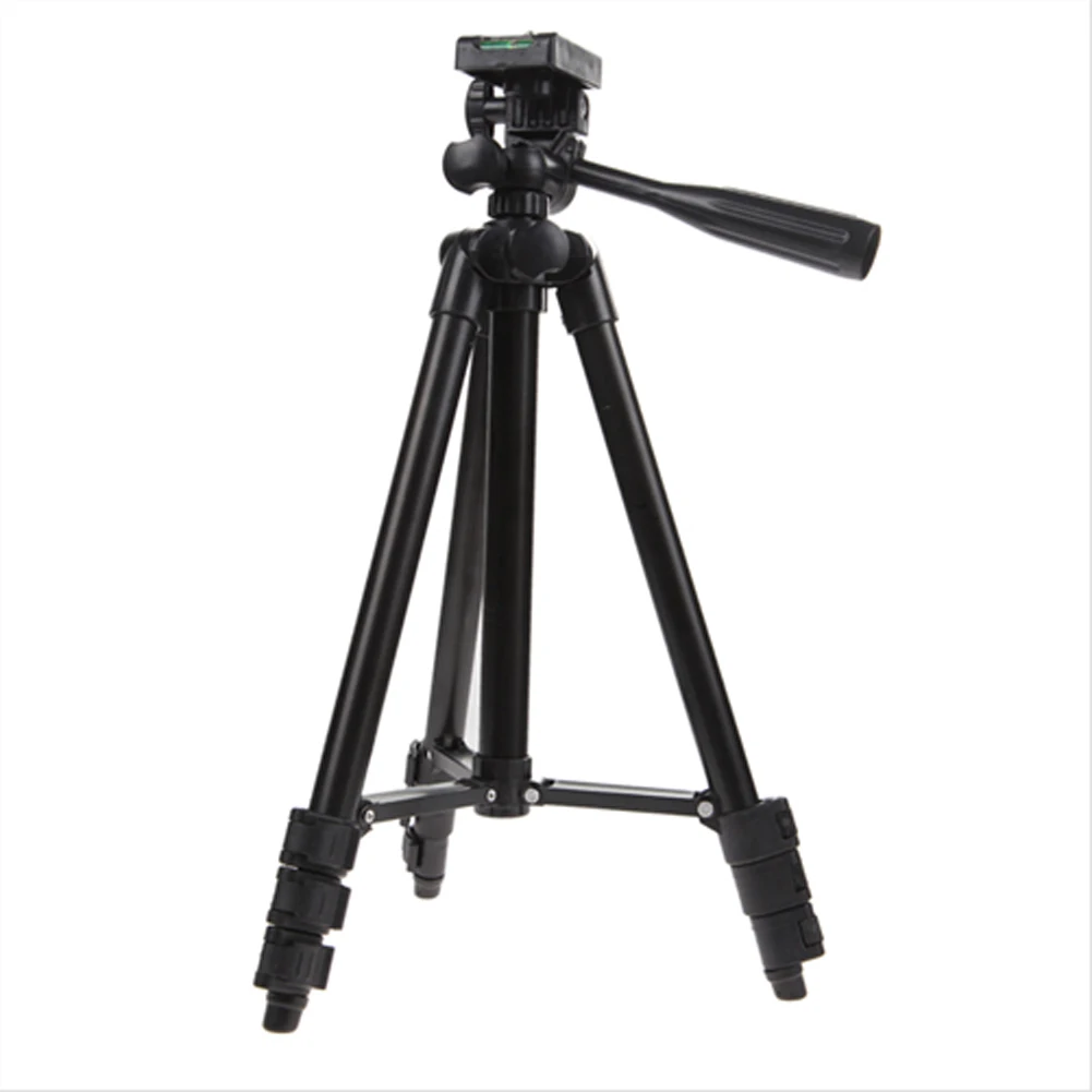 baratas ALLOET Câmera Tablet Telefone Clipe Suporte Suporte de Montagem do Tripé Profissional Com Alça Pan Inclinação da Cabeça do Tripé Para o iphone iPad Samsung