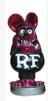 Мода Америка классический мультфильм изображения сказок Rat Fink встряхиватель " куклы с большой головой игрушки новые в коробке - Цвет: D