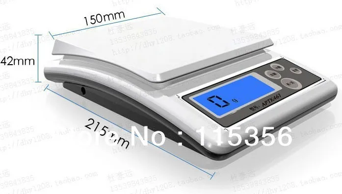 

New! 3KG/0.5G Multifunction Digital LCD Electronic Parcel Food Weight Kitchen Scale Weighing Scales , Free shipping dropshipping