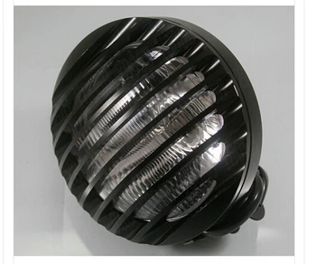 

Black Motorcycle Grill Headlight For Fit XL883 XL1200 Dyna Wide Glide Bobber Custom Chopper Cruisers