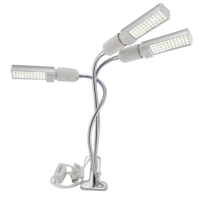 cabeças, suporte para lâmpada led de cultivo