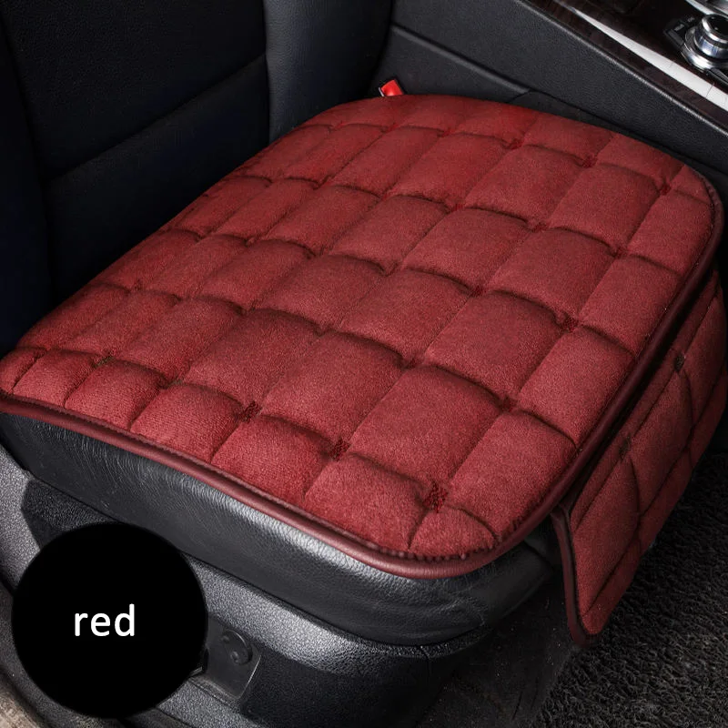 Чехол для автомобильного сиденья, подушки для сидений для Toyota Camry Corolla RAV4 Civic Highlander Land Cruiser Prius Lc200 Verso Series - Название цвета: 1pcs front red