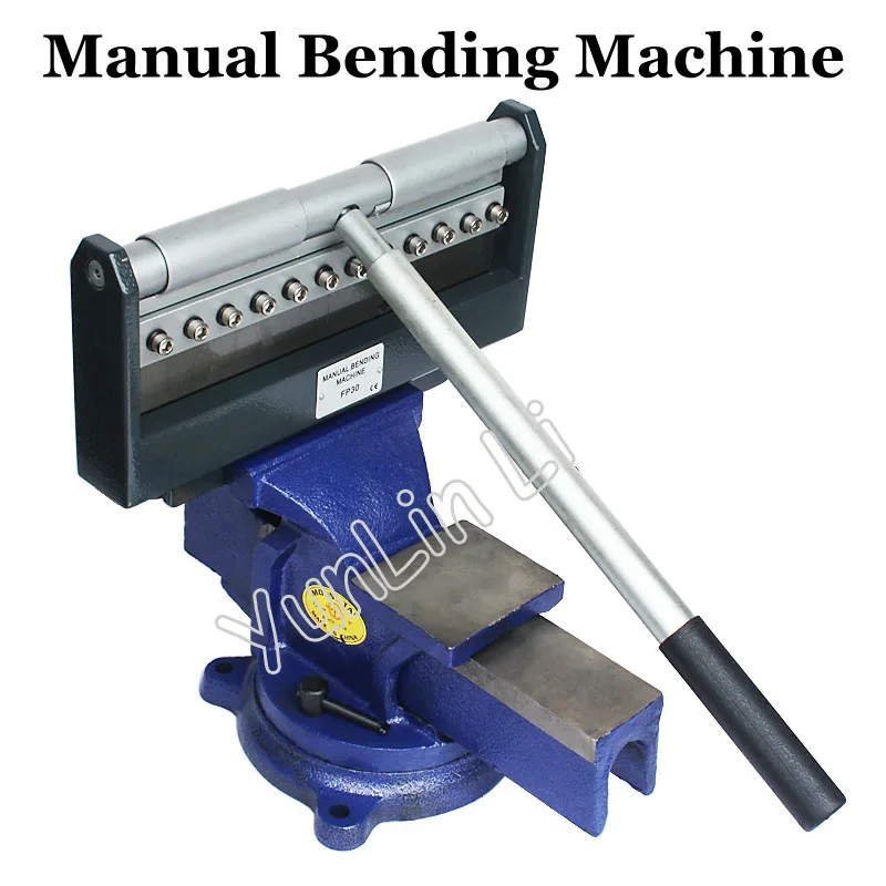 

90 Degrees Manual Bending Machine Max Width of 300mm Bending Tool Small Reel Flow Machine Press Brake FP30