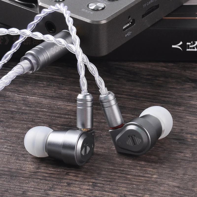 

Yinyoo V2 1DD Dynamic Driver Earphone with High End USA Import Dual Diaphragm Running headset 0.78mm 2 Pin Replaceable Cable