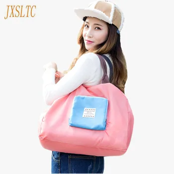 

2017 New Travel Folding Bags WaterProof Travel Bag Large Capacity Bag Women Nylon Unisex Luggage Travel Duffel bag Handbags