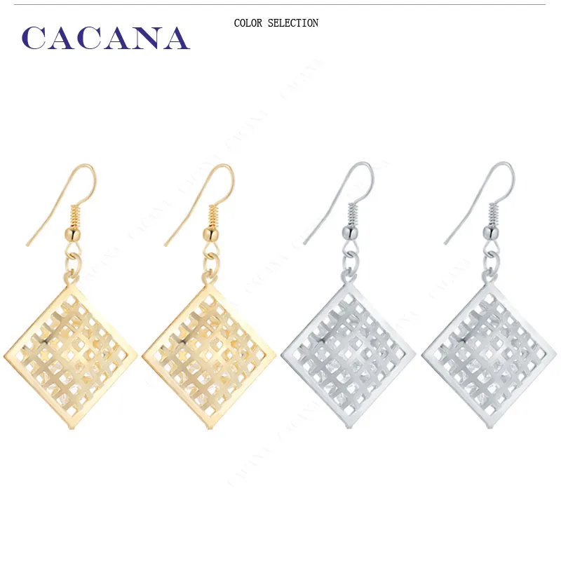 CACANA Dangle Long Earrings For Women Top Quality Chinese Knots Shape Bijouterie Hot Sale No.A429 A430