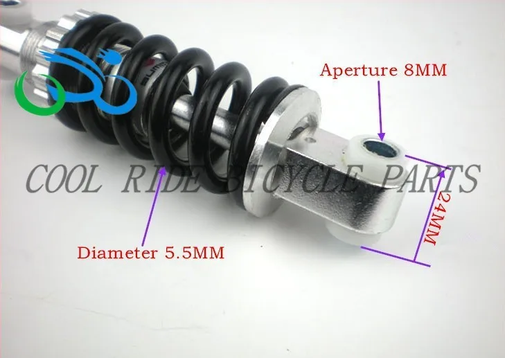 Bicycle Shock Absorber Bicycle Spring Shock Absorption Folding Bike Suspension Mountain Bike Spring Shock Absorber 12 color
