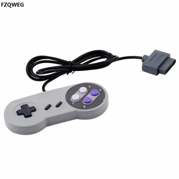 

FZQWEG2Pcs Wired Classic Controller for SNES Video Game Console Gamepad for Nintendo SNES Controller Pads Super NES