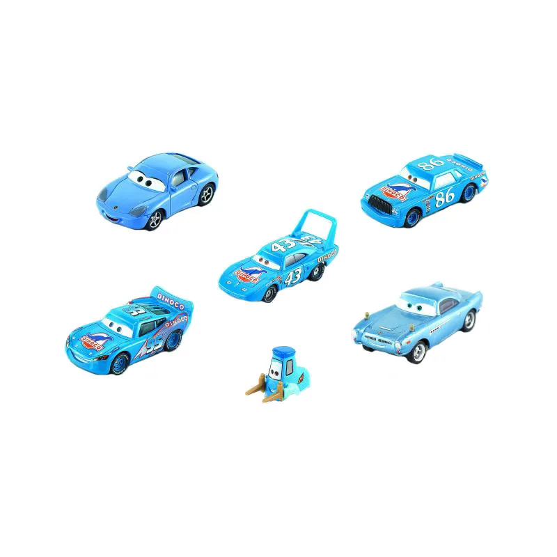 Hot Disney Pixar Cars Sally Carrera The King Dinosaur 86 Blue 1 55 Alloy Casting Metal Model Car Boy Gift Birthday High Quality Buy At The Price Of 3 05 In Aliexpress Com Imall Com