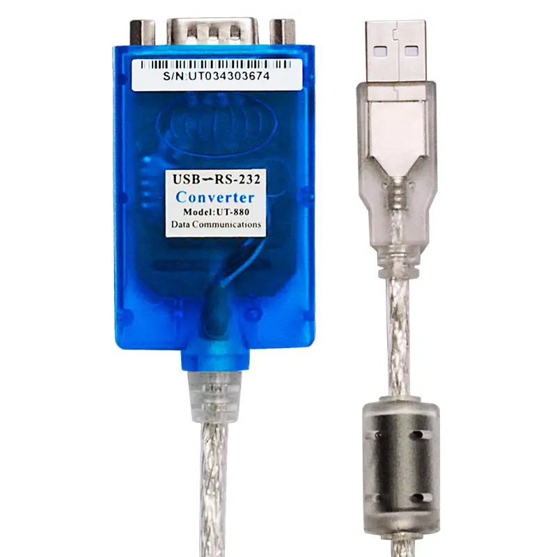 Usb para Cabo Serial Rs232 Pinos Db9 Usb Industrial Grade Linha Serial Suporta Win10 Win8 Mac os Ftdi Ft232 Chip 1pc Lot