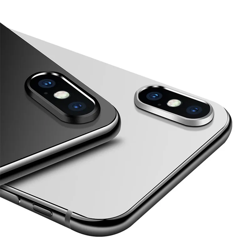 Металлическая пленка для объектива iphoneX Xs Xsmax XR кольцо защиты роскошное защитное