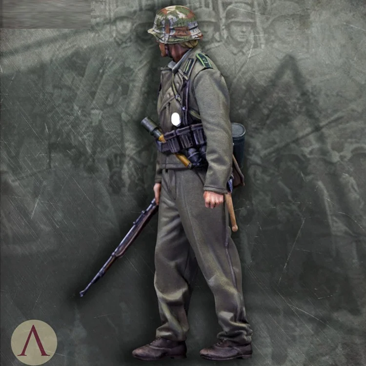 1/35 г. 2 фигурки полимерная модель soldier GK предмет Второй мировой войны в