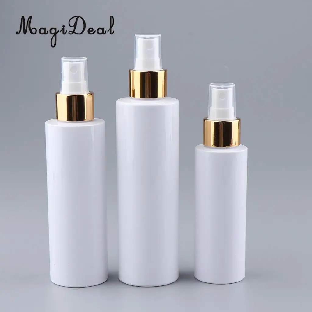 Kesoto Empty Spray Bottles - Refillable Great for Essential Oils, Beauty Products, Homemade Cleaners and Aromatherapy 5pcs