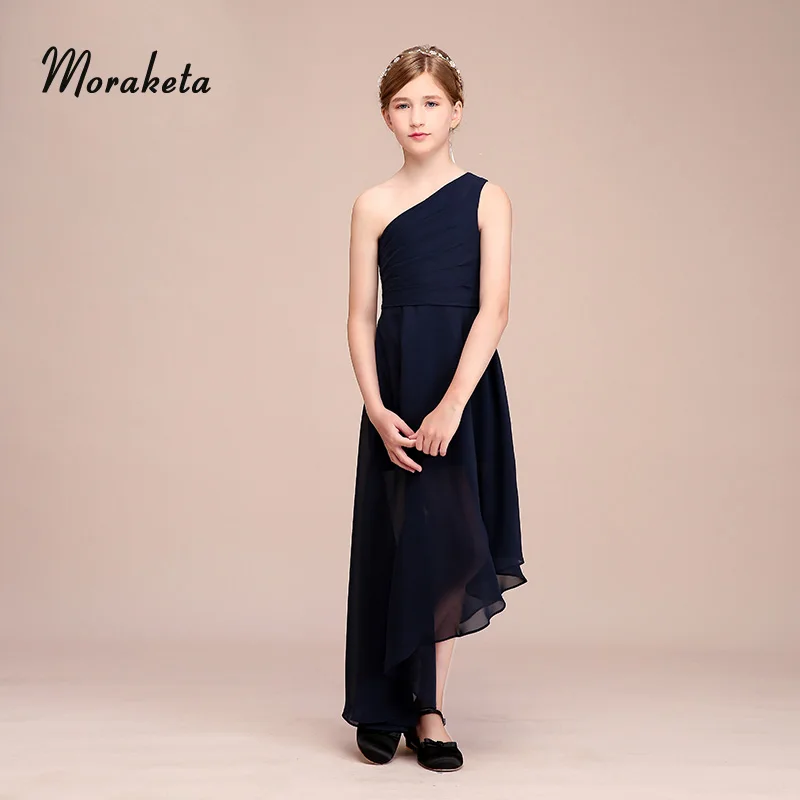 navy blue junior bridesmaid dresses