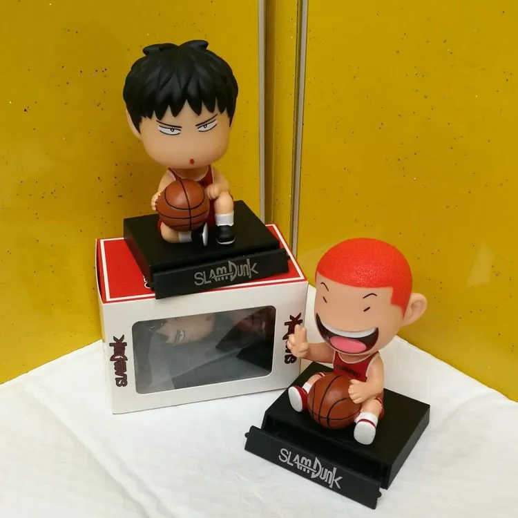 Slam Dunk Bobble Глава 1/10 масштаб окрашенные Hanamichi Sakuragi и ACGN Rukawa Kaede ПВХ Фигурку Коллекционная Модель Игрушки KT2992