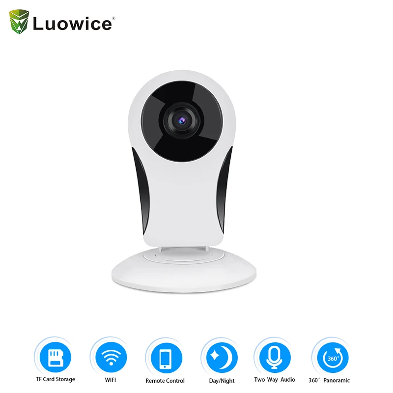 

New Lovely Shape Home Security Camera 360 Degree Panorama 200w VR 960P HD Camera Wireless fisheyes WIFI IP Camera