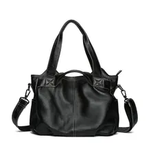 Trong женская сумка из натуральной кожи, Большая вместительная сумка с кошачьими ушками, сумка большая сумка через плечо, сумки-мессенджеры