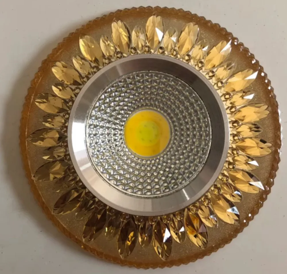 Luminária para Lâmpada Luzes do Ponto Luz do Painel Downlight Colorido 4 w 110 v 220 230 Recesso Halógena Decoração Cob Led Rgb 9 Luzes e Iluminação