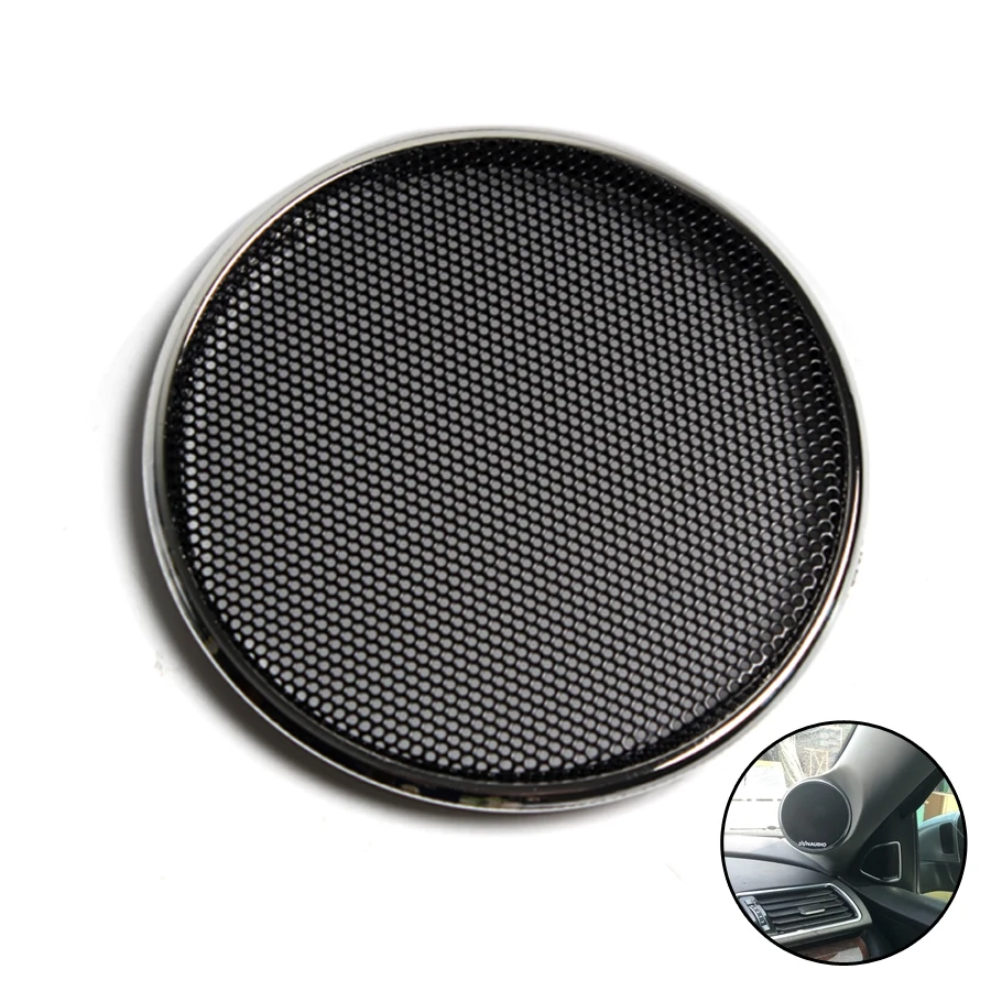 

2PCS 2 INCH Treble Speaker Protective Cover Grill Mesh Enclosure Netting DIY Speaker Accessories For Car Audio Conversion