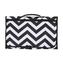 Портативные Детские Многоразовые трусики-подгузники pad изменить Многофункциональный рюкзак из узорчатой Ткани Детские Многоразовые трусики-подгузники стол водонепроницаемый