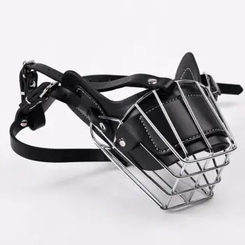 

Adjustable Pet Dog Mask Bark Bite Mesh Mouth Muzzle Grooming Anti Stop Chewing