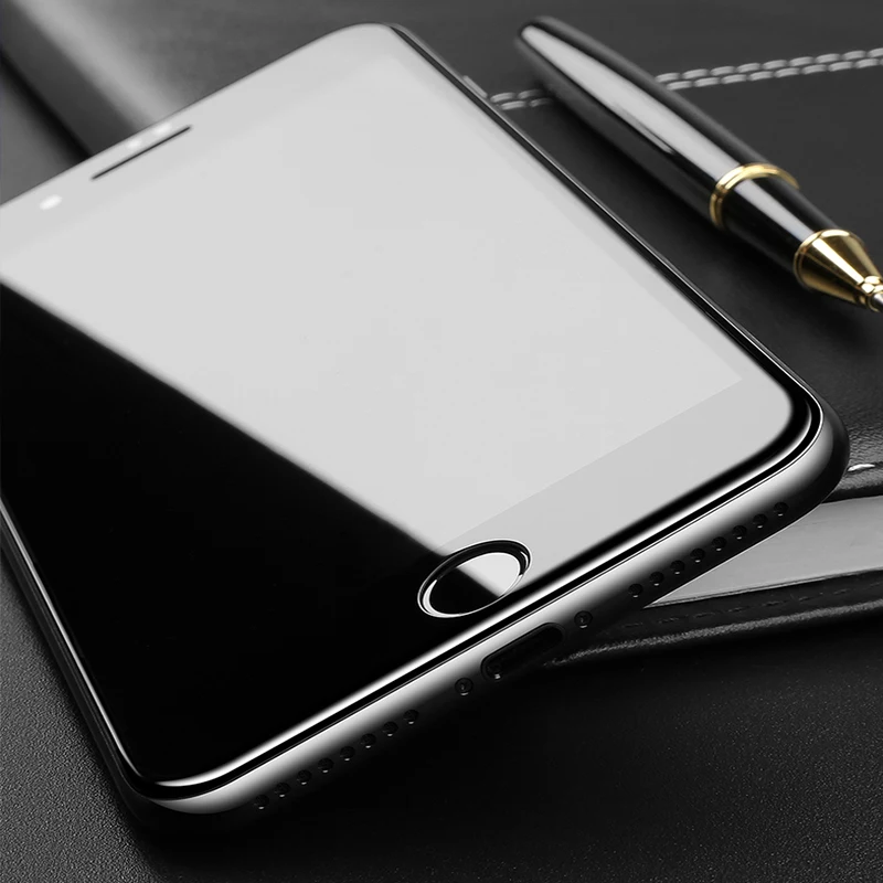 5D Anti-fingerprint Schutz Glas für iPhone 7 Screen Protector iPhone 8 Gehärtetem Glas auf iPhone X