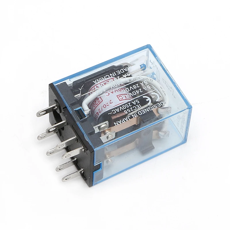 

JINSHENGDA1Pc MY2NJ Led Lamp 5A 220-240V AC 8Pin Coil DPDT Power Relay