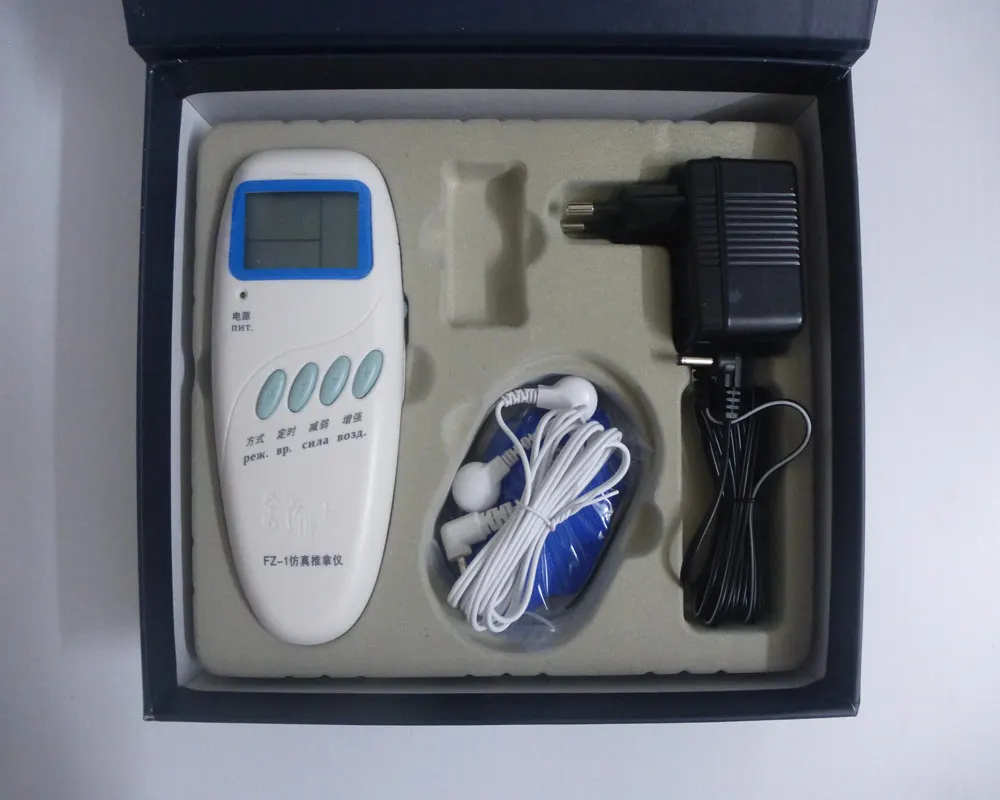 

Acupuncture electrical massage device FZ-1 Lcd cervical spine shuboshi directly via factory English manual and Russian langauge