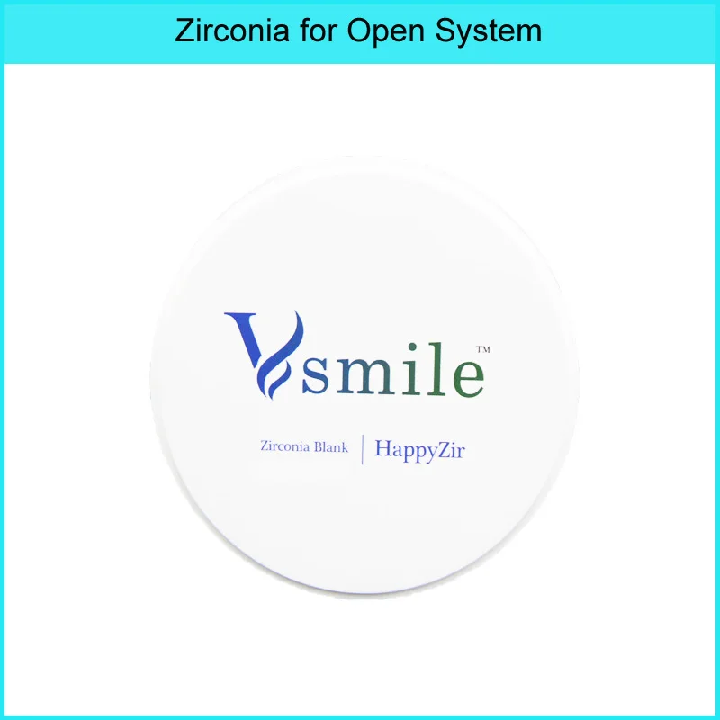 

Vsmile 98mm A1-D4 zirconia block ST multilayer super translucency for open CADCAM system