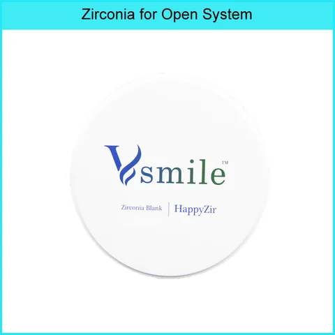 Blocos de Zircônia Dental para Laboratório de Prótese Multicamadas Ultra Translucidez Camcad 98mm Dentária ut