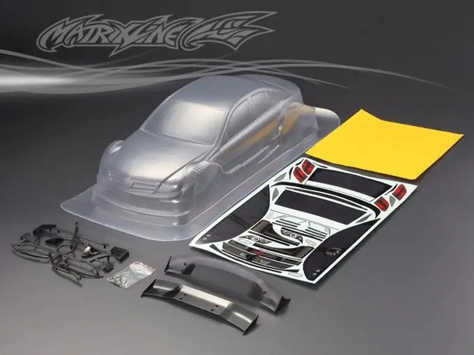 

unpainted shell body 1/10 PC clear body shell 1:10 rc racing car/Drift car 195mm NO:201217 1pc