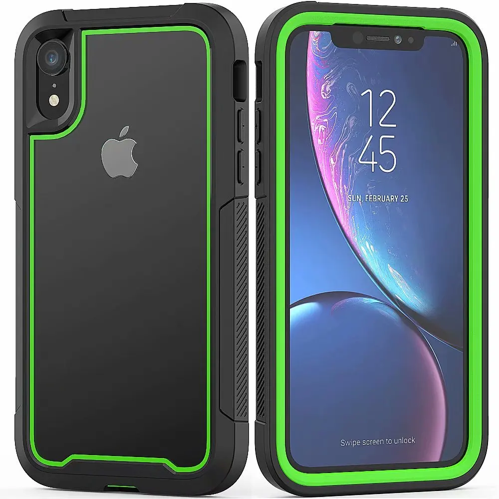 

Luxury Brand Case For Iphone XS Max X XR 7 8 Plus Case 360 Degree Rugged Clear Bumper Phone Cover For Samsung Galaxy S10 Plus E
