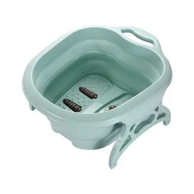 

Japanese - style folding foot bath foot points joint massage roller footbath barrel household plastic large foot tub