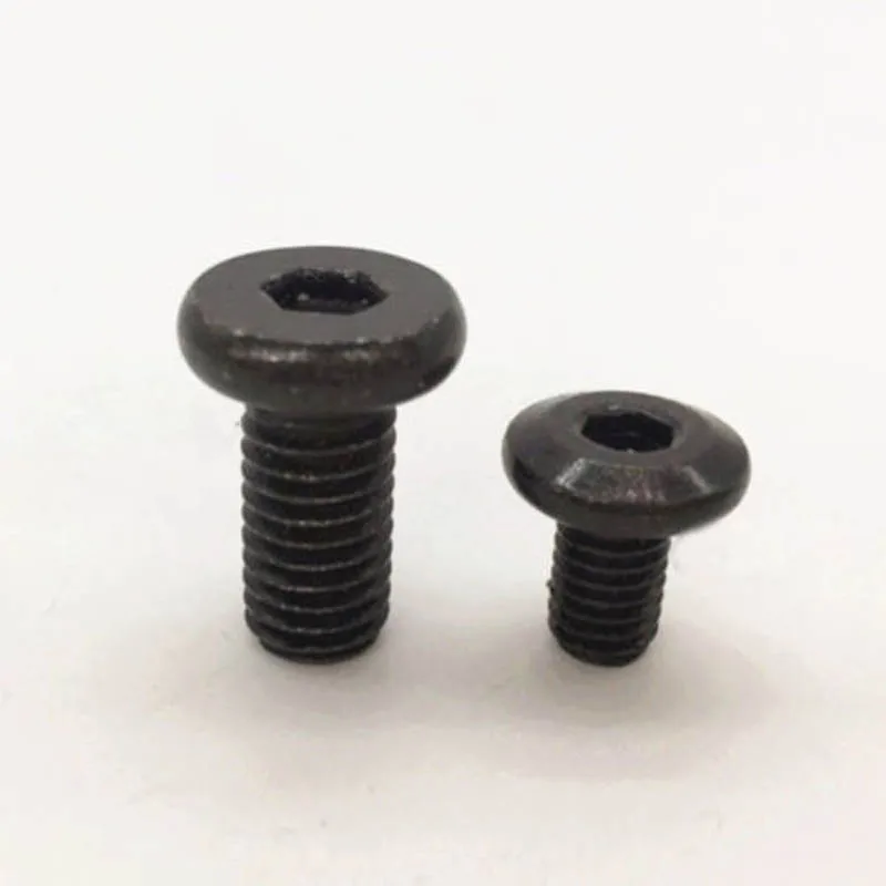 M6 M8 Hex Socket Screws Round Head Bolts Allen Furniture Screw Black
