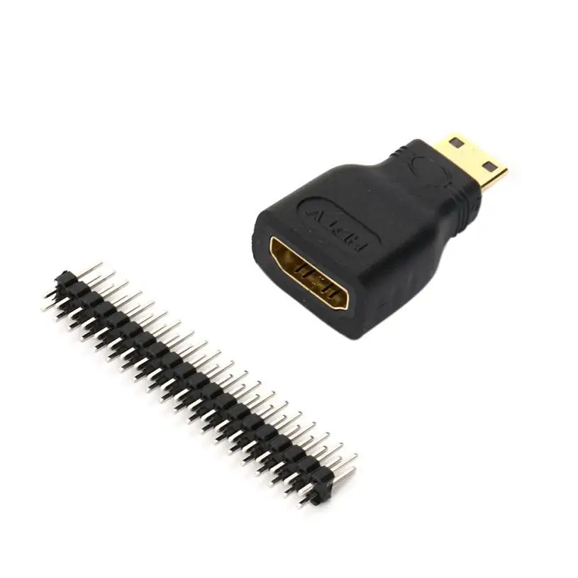 HIPERDESL для Raspberry Pi Zero Mini-HDMI Мужской к HDMI Женский+ Micro USB к USB+ мужской GPIO аксессуар для Raspberry Oct12