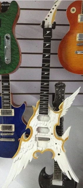 

New brand hand carved electric guitar