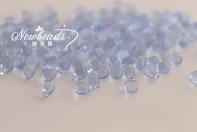 

4*6mm DIY material drilled hole drop shape bead Czech beads 20pieces/lot free shipping
