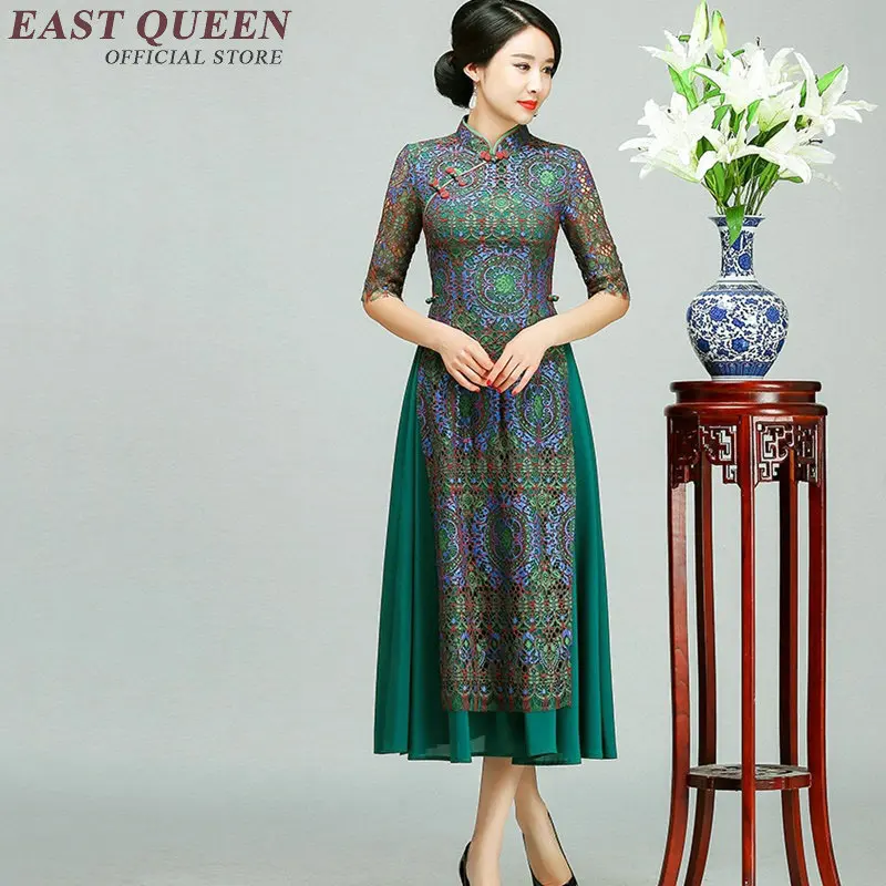 Moderne Femmes Robe Magasin Cheongsam Kk1205 3 2 De Qipao Chinois 4 Vêtements 1 0v8Nnmw
