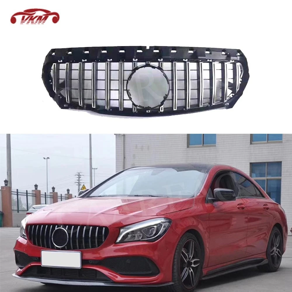 Передняя решетка радиатора из АБС пластика для Mercedes Benz CLA Class W117 C117 CLA200 220 CLA260 2014 2018