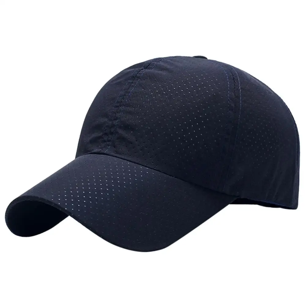 Уличная спортивная Беговая бейсбольная сетчатая шапка мужская быстросохнущая летний солнцезащитный щит Кепка FVDF - Цвет: C