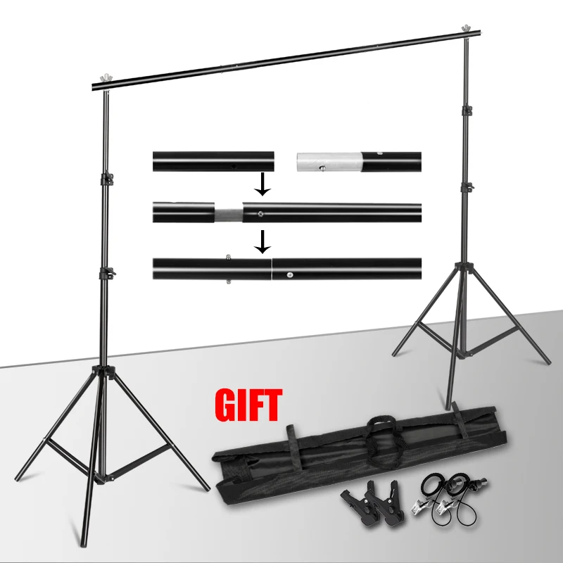

Backdrops Frame Background Stand Support System Photography Studio Background Holder Camera & Photo Accessories + Carry Bag