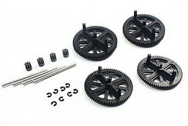 Parrot AR Drone 2 0 1 0 Quadcopter Spare Parts Motor Gears Shafts Black Free shipping