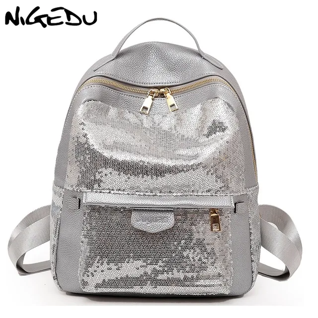 Special Price Fashion Sequins Women Backpacks Teenage Girls Rucksack Glitter Ladies schoolbag Large capacity female Travel Backpack mochila