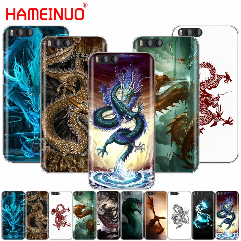 HAMEINUO чехол с изображением китайского дракона для Xiaomi Mi A1 A2 3 4 5 Φ 5C 5X 6 6X 4I 4C NOTE MAX 2 mix
