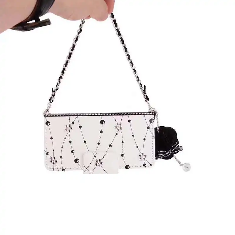 

Luxury strap phone cover for oppo p17 pro r15 r11s r11 r9s r9 pluus flower tassel case for oppo p11plus pearl handbag phone case