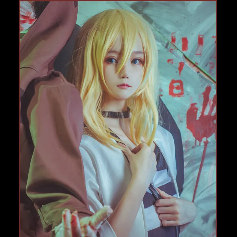 Костюмы для косплея Angels of Death Rachel Gardner, повседневная куртка+ футболка+ шорты, японское кимоно Ray