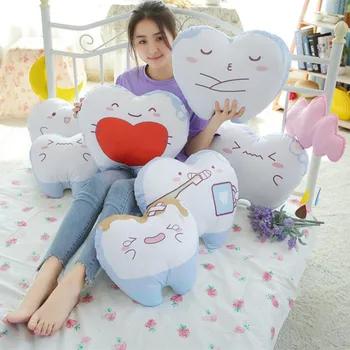 

Creative Simulation Tooth Plush Doll Pillow Sofa Cushion Stuffed Toys Gift For Children #1103