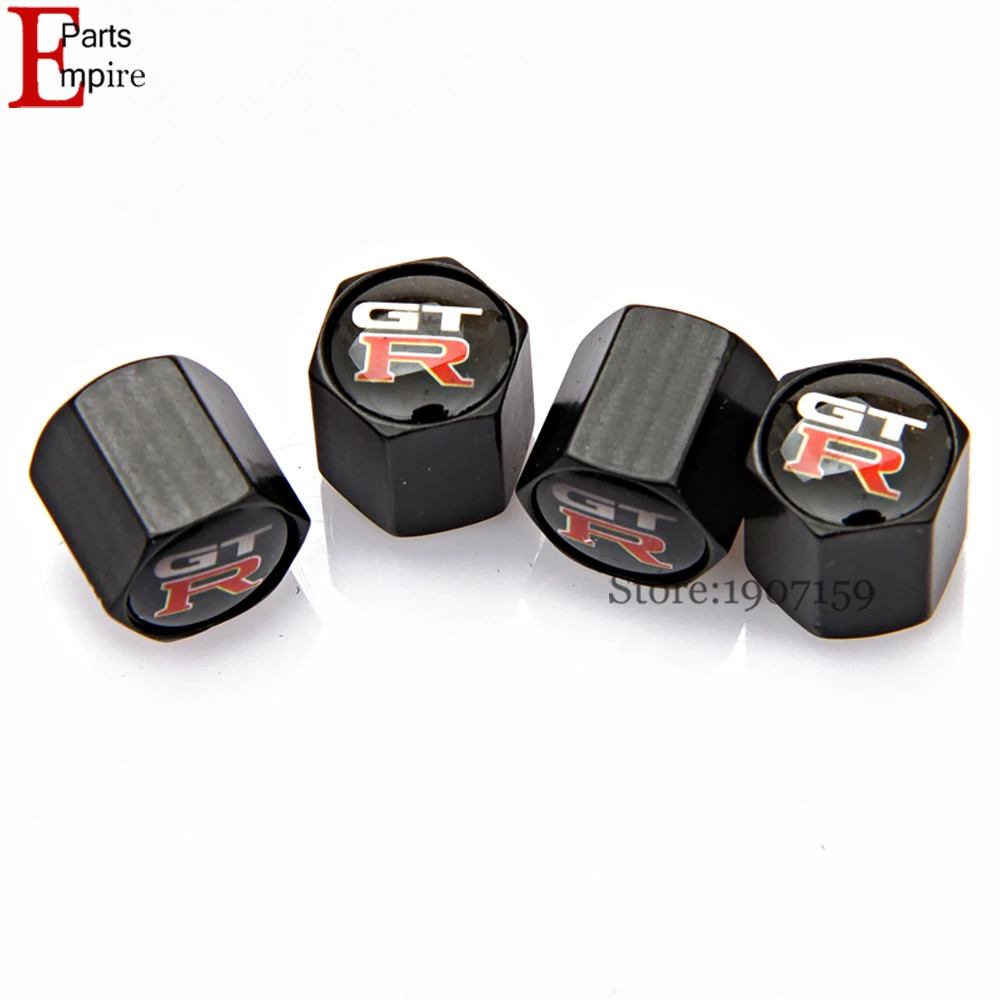 

Car Styling 4Pcs/set Stainless Steel Wheel Tire Valve Stems Cap For GTR GT-R Logo For Nissan Pathfinder GT-R Airtight Cover Caps