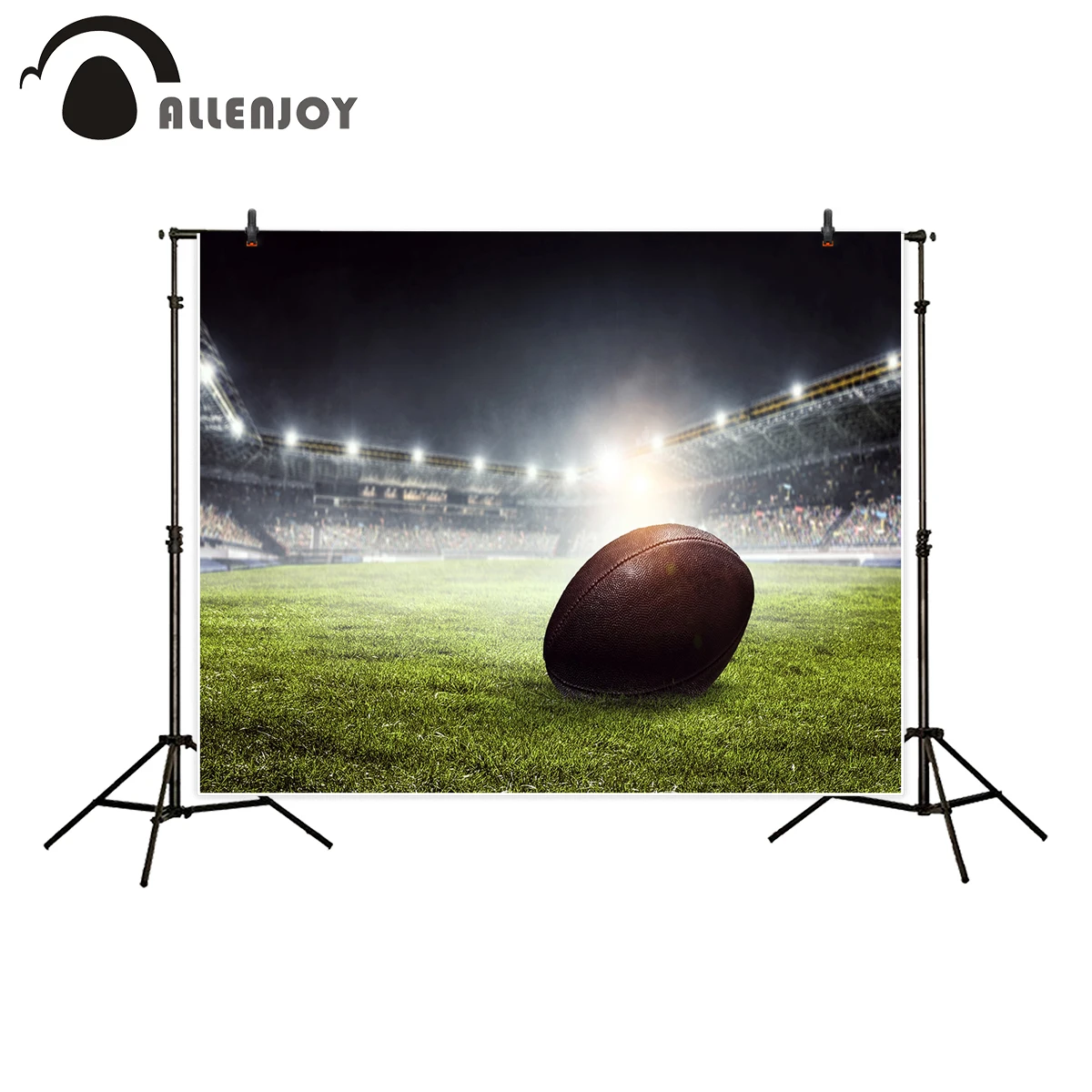Allenjoy photography backdrop american football arena lawn